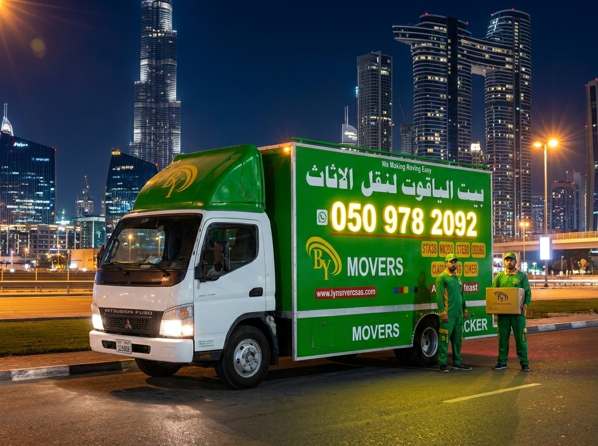Furniture packers wrapping items for relocation in Dubai