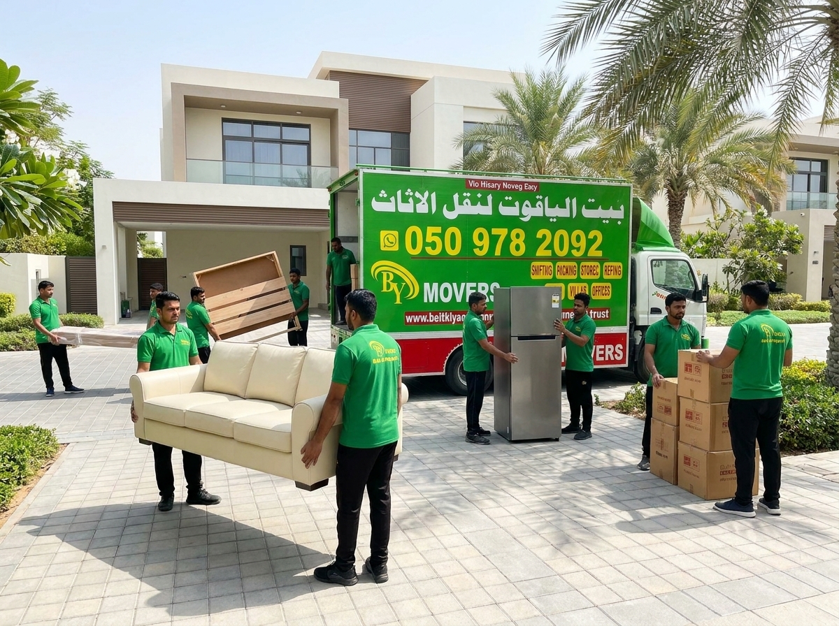 Home movers in Dubai shifting furniture