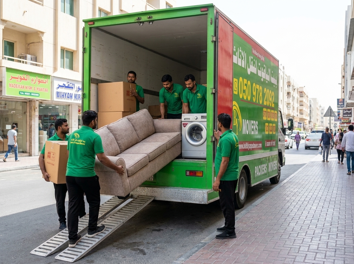 Loading and unloading service Dubai movers