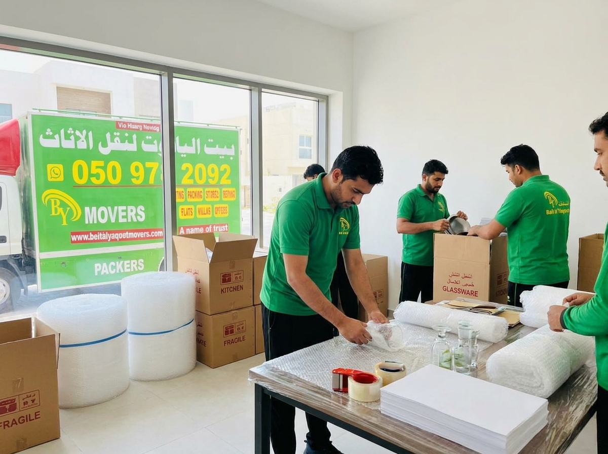 Professional packing and unpacking service in Dubai