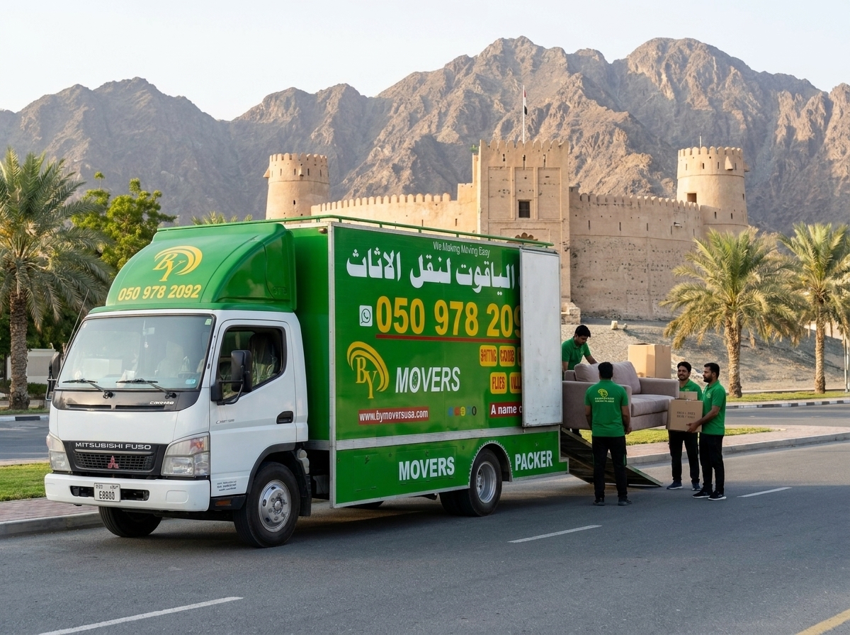 Movers in Fujairah UAE east coast relocation service