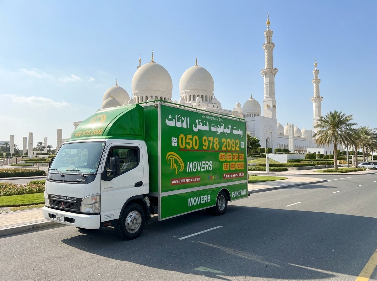 Movers in Abu Dhabi professional relocation service UAE