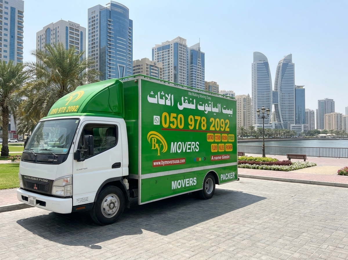 Movers in Sharjah — Al Majaz waterfront professional moving service UAE